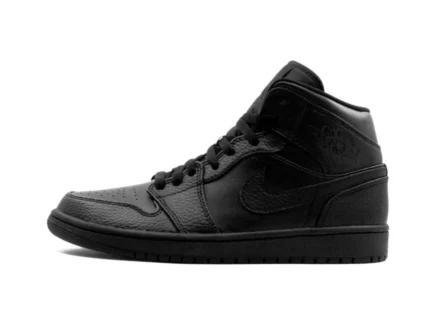 Air Jordan 1 Mid Triple Black
