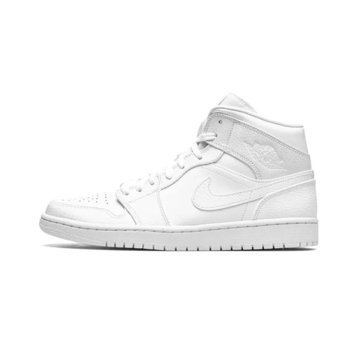 Air Jordan 1 Mid Triple White