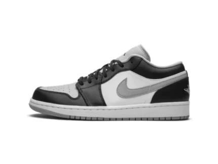 Air Jordan 1 Low Black White Particle Grey
