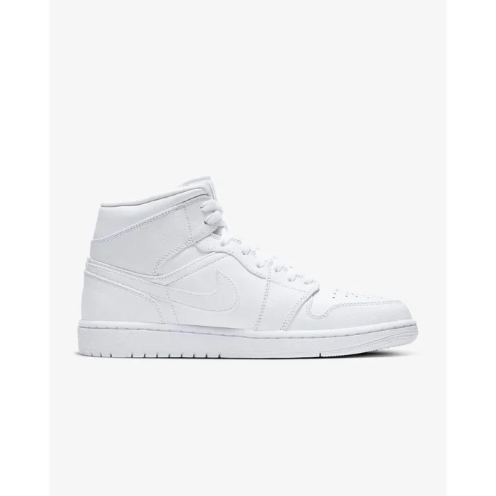 Air Jordan 1 Mid Triple White