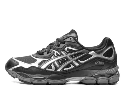 asics gel nyc black graphite grey